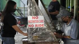 الفلبين تمنع غير الملقحين ضد كوفيد-19 من استخدام النقل العام