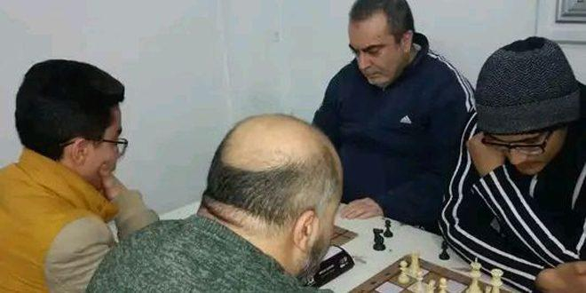 علي زهرة يحرز لقب بطولة حماة بالشطرنج لفئة الرجال