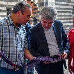 (رسل الحرير) في خان أسعد باشا بدمشق