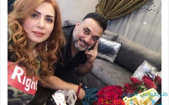 طارق مرعشلي يحتفل بعيد ميلاد زوجته و تفاعل كبير من الجمهور 