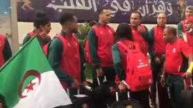 شاهد.. كيف استقبل الجزائريون وفد المغرب قبل ألعاب البحر المتوسط