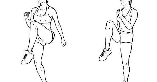 تمارين لتقوية الركبة بالصور وأطعمة مفيدة لمفاصل الركبة