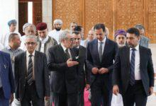 الرئيس الأسد ووفد الكتّاب العرب