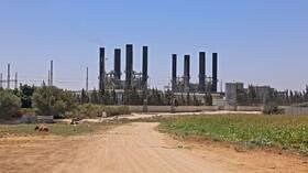 مع تواصل الإغلاق الإسرائيلي.. محطة توليد كهرباء غزة الوحيدة تتوقف عن العمل صباح السبت