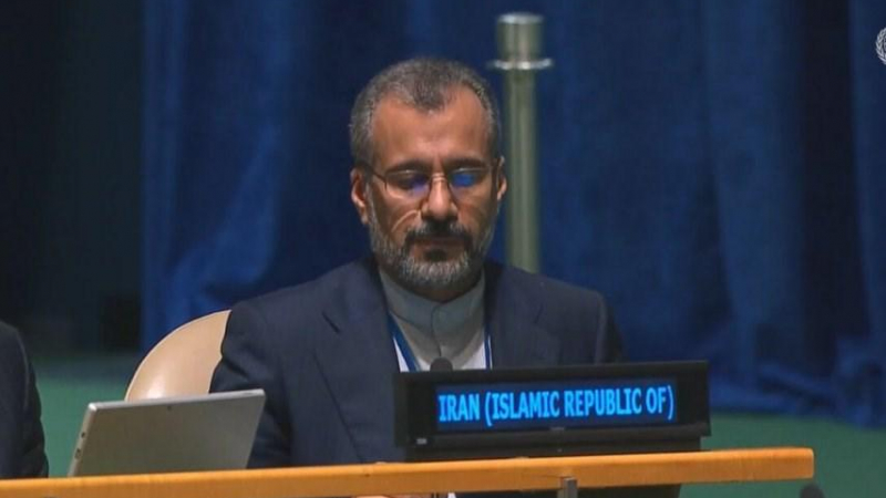  المدير العام لشؤون السلام والأمن بوزارة الخارجية الإيرانية اسدالله اشراق جهرمي (أرشيف).