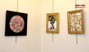 غنائية الحرف العربي داخل التشكيل الفني بمعرض للفنان خلدون الأحمد