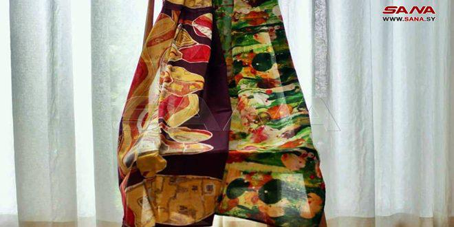 لوحات الفنانة التشكيلية هيام سلمان جسر ثقافي بين سورية واليابان