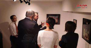 لوحات الفنانة التشكيلية هيام سلمان جسر ثقافي بين سورية واليابان