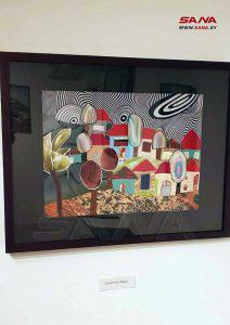 لوحات الفنانة التشكيلية هيام سلمان جسر ثقافي بين سورية واليابان