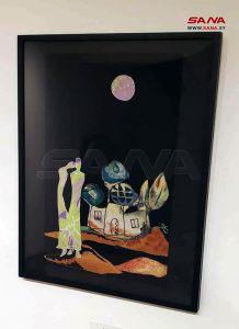 لوحات الفنانة التشكيلية هيام سلمان جسر ثقافي بين سورية واليابان