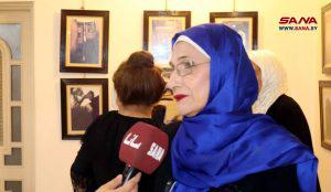 ذاكرة الأمكنة.. معرض فني في حلب يرافقه حفل توقيع كتاب للفنانة رفاه الرفاعي