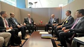 وزير الخارجية السوري يبحث مع نظيره البحريني 