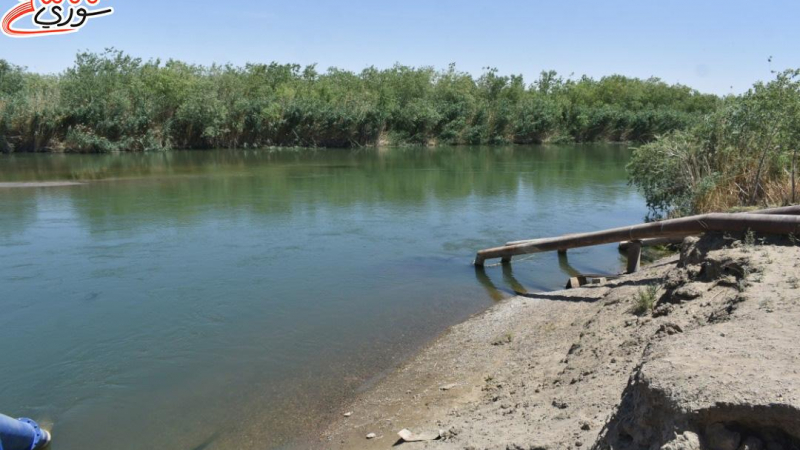 الإدارة الذاتية: السبب الرئيسي للكوليرا انخفاض منسوب مياه نهر الفرات
