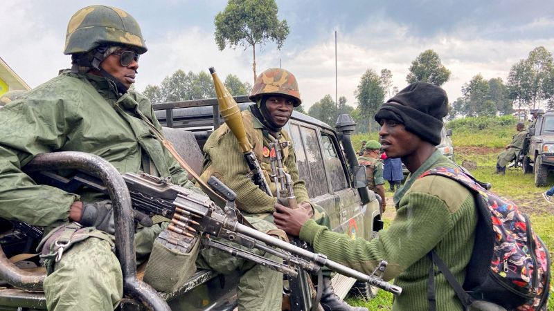 عناصر وحدة من الجيش الكونغولي (أرشيف)