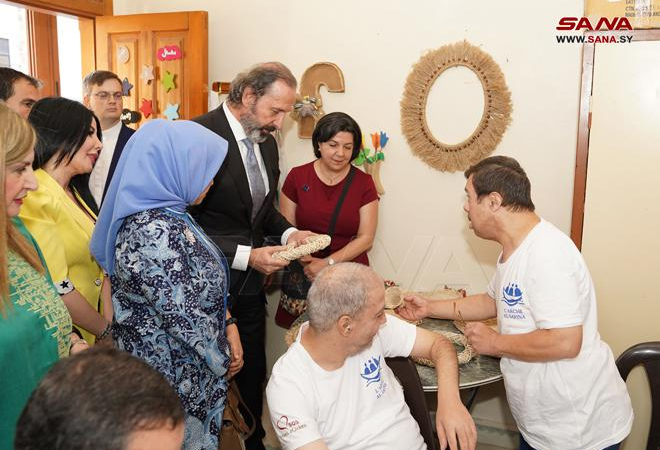 انتهاء أعمال ترميم وصيانة مقر جمعية بيت السفينة في دمشق القديمة – فيديو