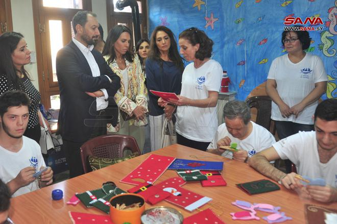 انتهاء أعمال ترميم وصيانة مقر جمعية بيت السفينة في دمشق القديمة – فيديو