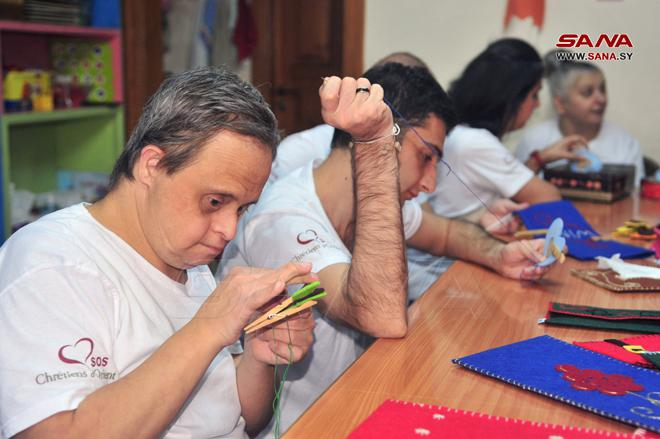 انتهاء أعمال ترميم وصيانة مقر جمعية بيت السفينة في دمشق القديمة – فيديو