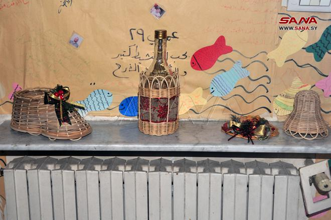 انتهاء أعمال ترميم وصيانة مقر جمعية بيت السفينة في دمشق القديمة – فيديو