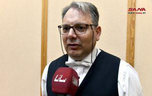 أمسية موسيقية للفرقة السيمفونية السورية على خشبة مسرح المركز الوطني  للفنون البصرية