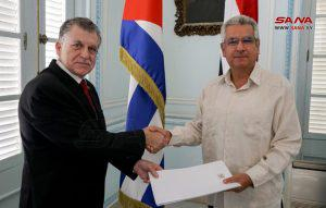 نائب وزير الخارجية الكوبي: نعتز بالعلاقات المميزة مع سورية والتاريخ المشرق من النضال المشترك