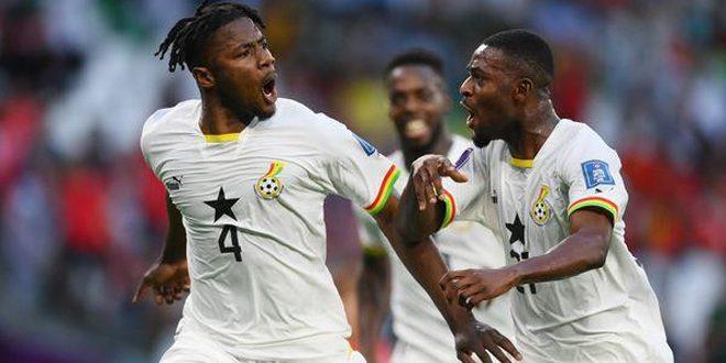 منتخب غانا يفوز على نظيره الكوري الجنوبي بالمونديال