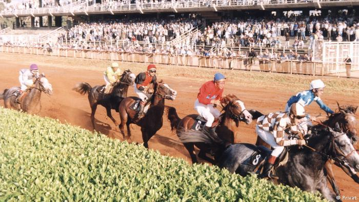 جانب من ميدان سباق الخيل في بيروت
