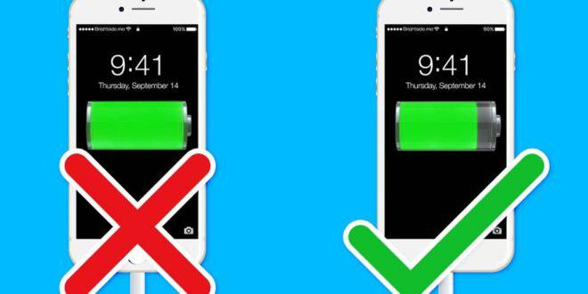 للحفاظ على بطاريتك : إليك أفضل 9 طرق ستجعل بطارية هاتفك تدوم لأطول مدة ممكنه 100%
