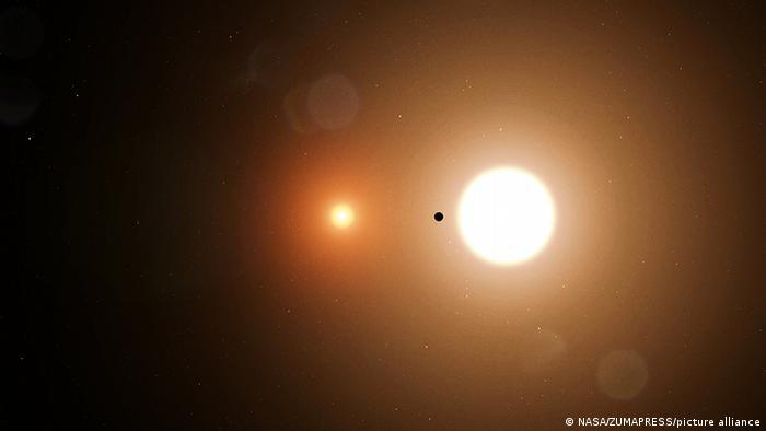 صورة لأحد الكواكب التي اكتشفتها وكالة ناسا ويقع في نظام يبعد 1300 سنة ضوئية عن الأرض