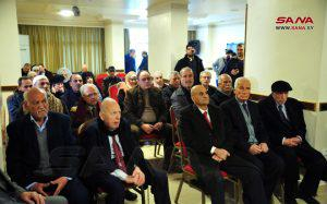 الجهاد الفلسطينية تقيم حفل إشهار كتاب قبس من نور المسيرة عن الأسير الفلسطيني بسام السعدي بدمشق