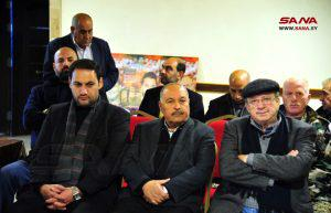 الجهاد الفلسطينية تقيم حفل إشهار كتاب قبس من نور المسيرة عن الأسير الفلسطيني بسام السعدي بدمشق