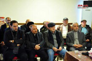 الجهاد الفلسطينية تقيم حفل إشهار كتاب قبس من نور المسيرة عن الأسير الفلسطيني بسام السعدي بدمشق