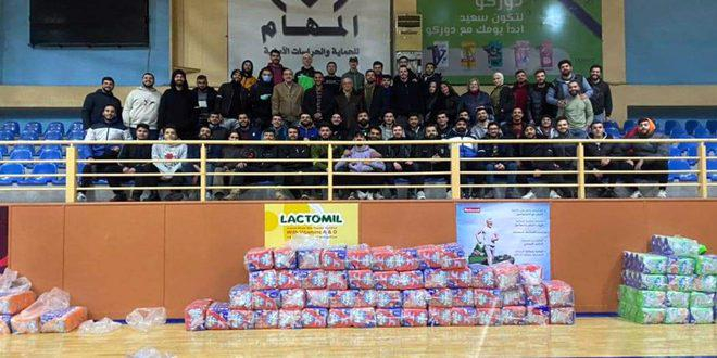 مبادرات الأندية الرياضية في حلب لإغاثة المتضررين من الزلزل استجابة إنسانية ووطنية