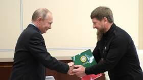 قديروف مخاطبا بوتين: اسمحوا لي بأن أتباهى بإنجازات جمهورية الشيشان!