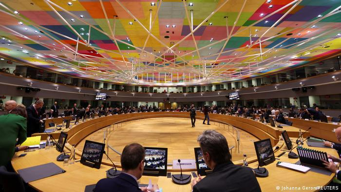 صورة توضيحية. اجتماع المجلس الأوروبي في بروكسل