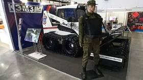 روسيا تطور روبوتا جديدا لإزالة الألغام