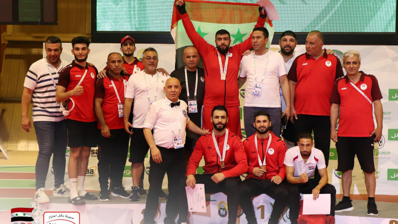 بعد نهايتها … حصيلة إنجازات سوريا في دورة الألعاب العربية