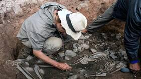 علماء الآثار الروس يكتشفون بقايا هياكل بشرية عمرها حوالي 2000 عام في داغستان