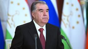 "نوفوستي": رئيس طاجيكستان سيحضر احتفالات عيد النصر في موسكو