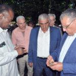 وزير الزراعة ونظيره السوداني يطلعان على مشاريع زراعية ومواقع حراجية بحمص