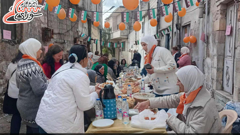 من الرفض إلى الفعل .. سيدات مصياف يطلقن مبادرات تشاركية في حملة مناهضة العنف