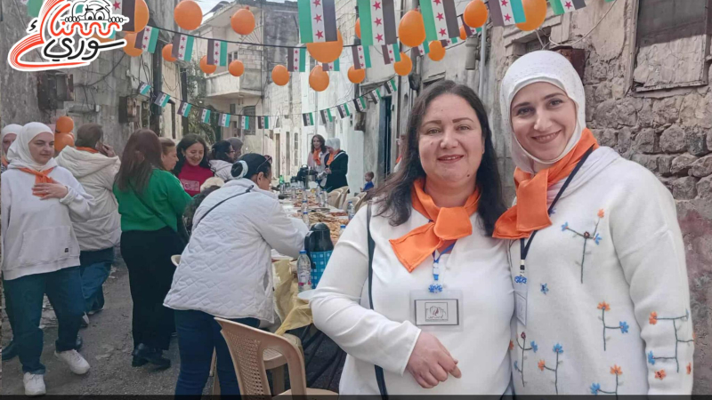 من الرفض إلى الفعل .. سيدات مصياف يطلقن مبادرات تشاركية في حملة مناهضة العنف