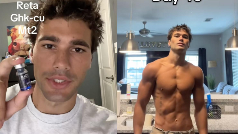 يروج المؤثرون لهذه المركبات غير الخاضعة للرقابة بأنها طريقة لتعزيز المظهر الجسدي (تيك توك)