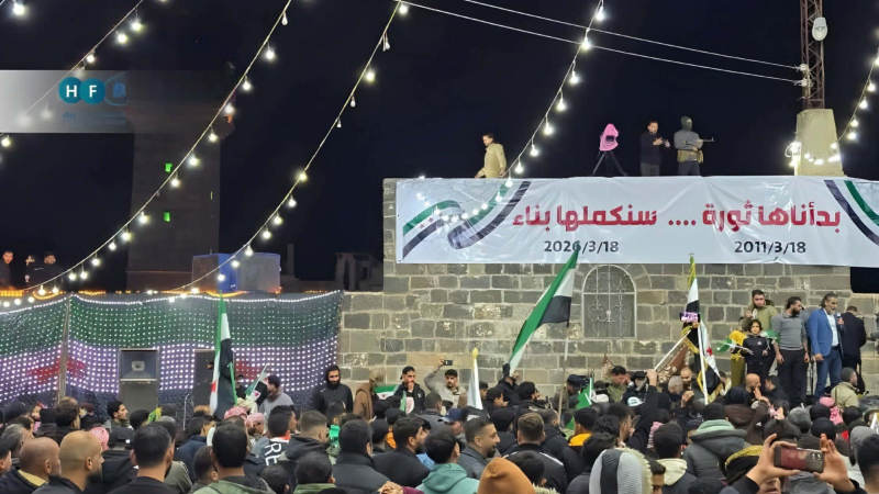 السوريون يحيون ذكرى الثورة .. وواشنطن تدفع دمشق نحو تدخل في لبنان _ حصاد الأسبوع