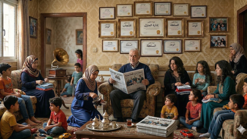 لا أحد أفضل من فخامته.. قصة رجل تعلم من الأخبار كيف تصنع المكانة