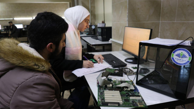 في جامعة حلب.. طلاب يدرسون التجربة .. ولا يعيشونها _ محمد العمر