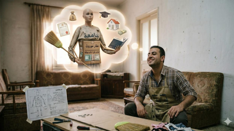 شاب يبحث عن زوجة مستقلة مادياً.. بشرط أن تكون خاضعة مجاناً