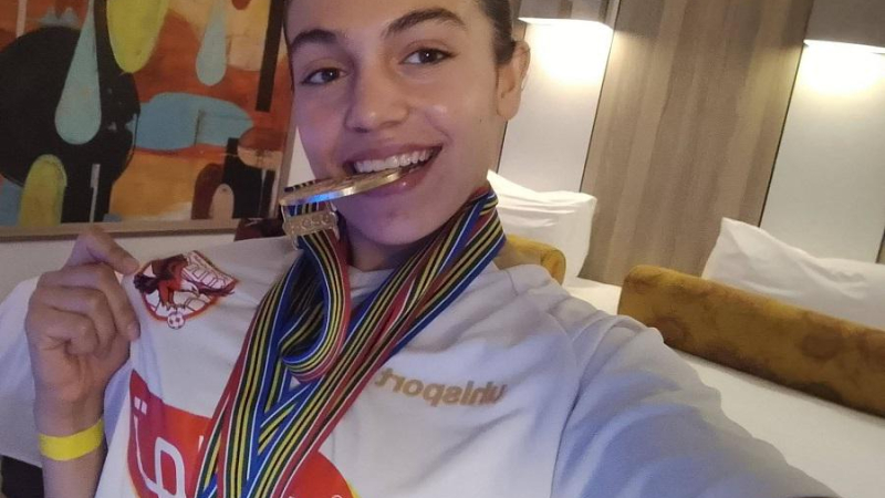 السورية ميرغان حجي بطلة للعالم بثلاث ذهبيات وفضية