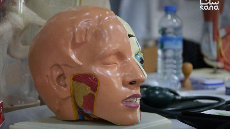 IMG 3957 فعالية "وجهتك الأكاديمية 2" في طرطوس لتعريف طلاب الثانوية بالاختصاصات الجامعية