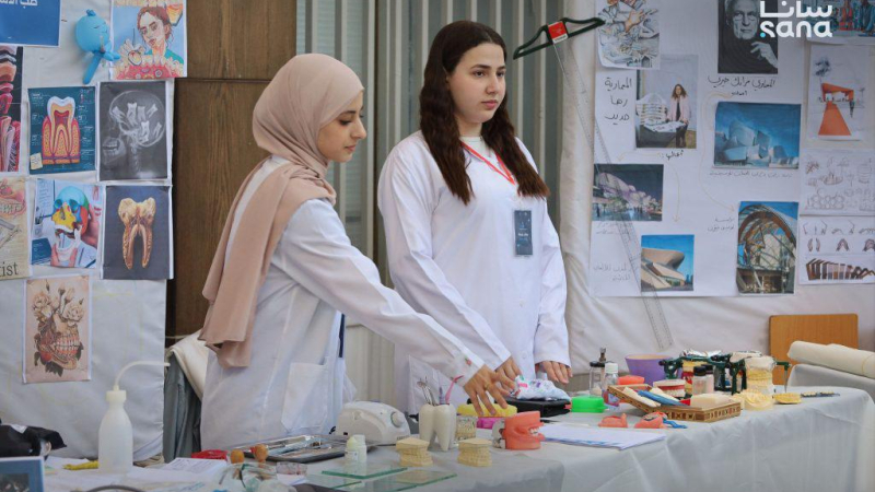 IMG 3976 فعالية "وجهتك الأكاديمية 2" في طرطوس لتعريف طلاب الثانوية بالاختصاصات الجامعية