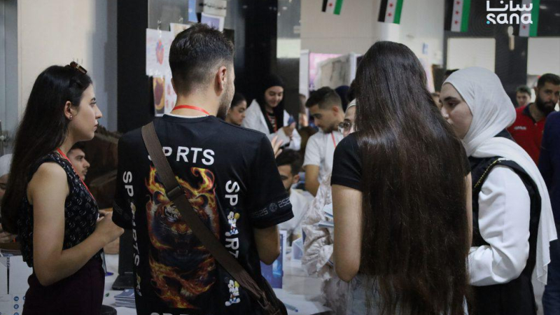 IMG 3980 فعالية "وجهتك الأكاديمية 2" في طرطوس لتعريف طلاب الثانوية بالاختصاصات الجامعية